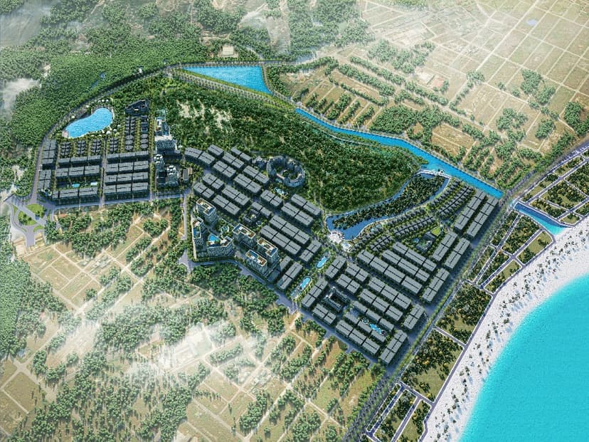 Sắp xuất hiện đô thị biển cao cấp bên vịnh Cửa Lục